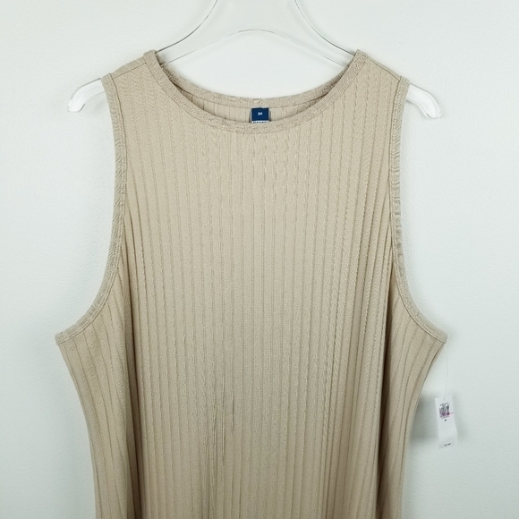 Old Navy #419212 Fitted Sleeveless Rib-Knit Midi Dress NWT - Picture 5 of 8